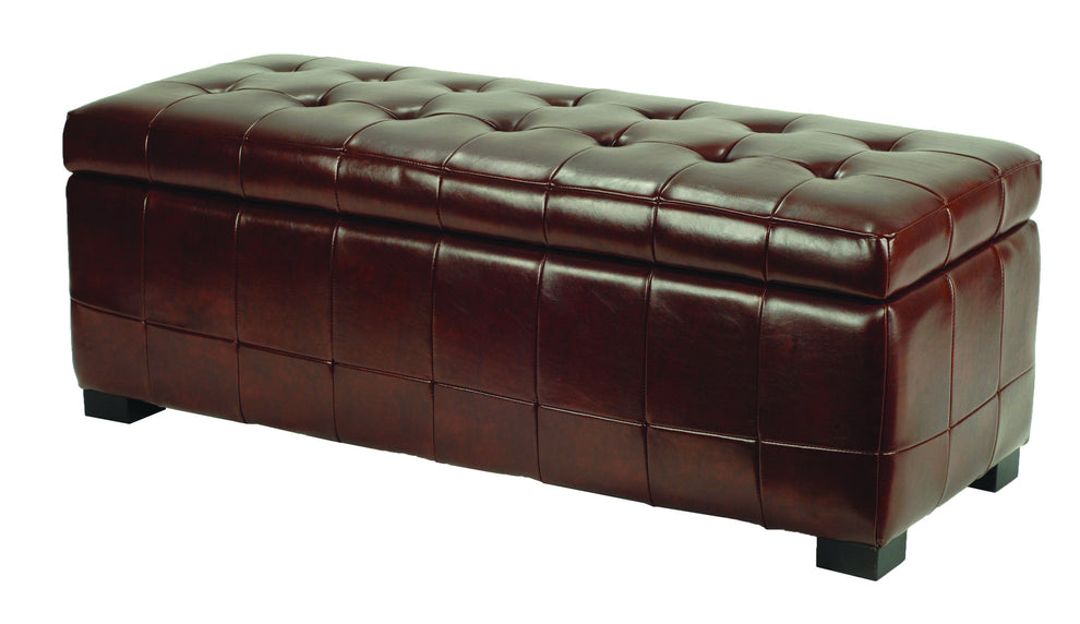 Safavieh Large Manhattan Storage Bench | Benches | Modishstore - 7