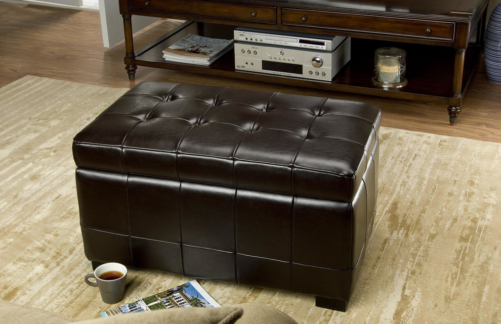 Safavieh Small Manhattan Storage Bench | Benches | Modishstore - 1