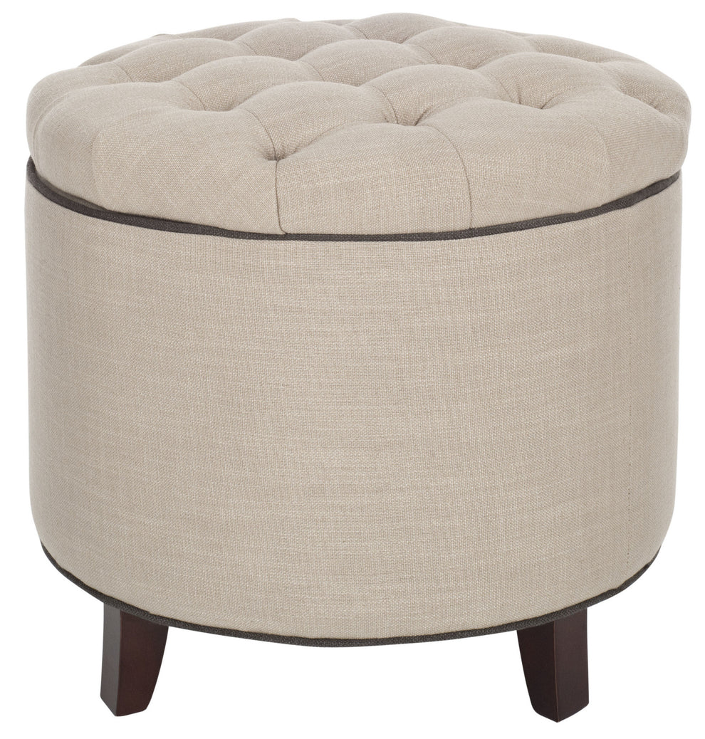 Safavieh Amelia Tufted Storage Ottoman | Ottomans | Modishstore - 28