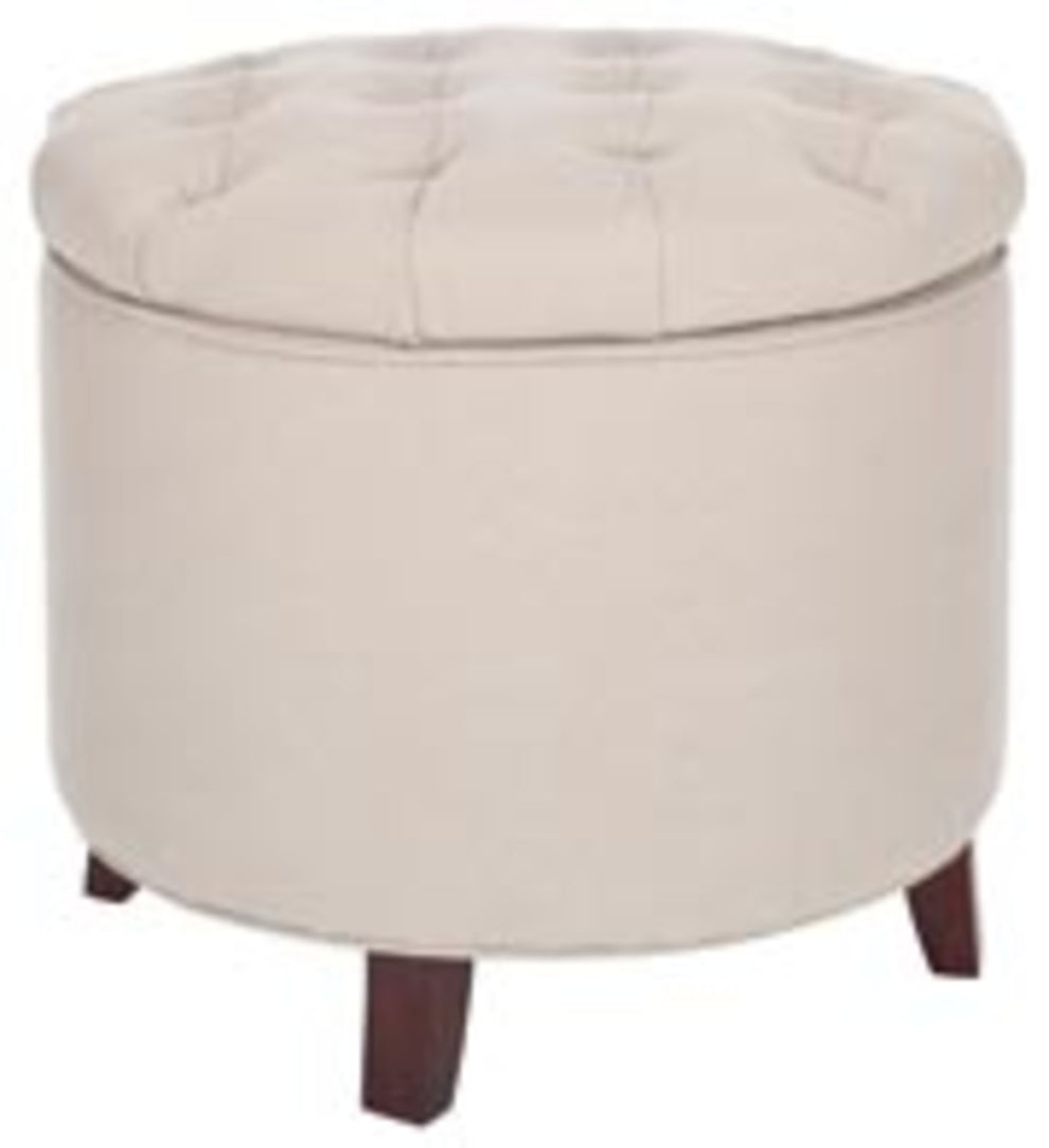Safavieh Amelia Tufted Storage Ottoman | Ottomans | Modishstore - 4