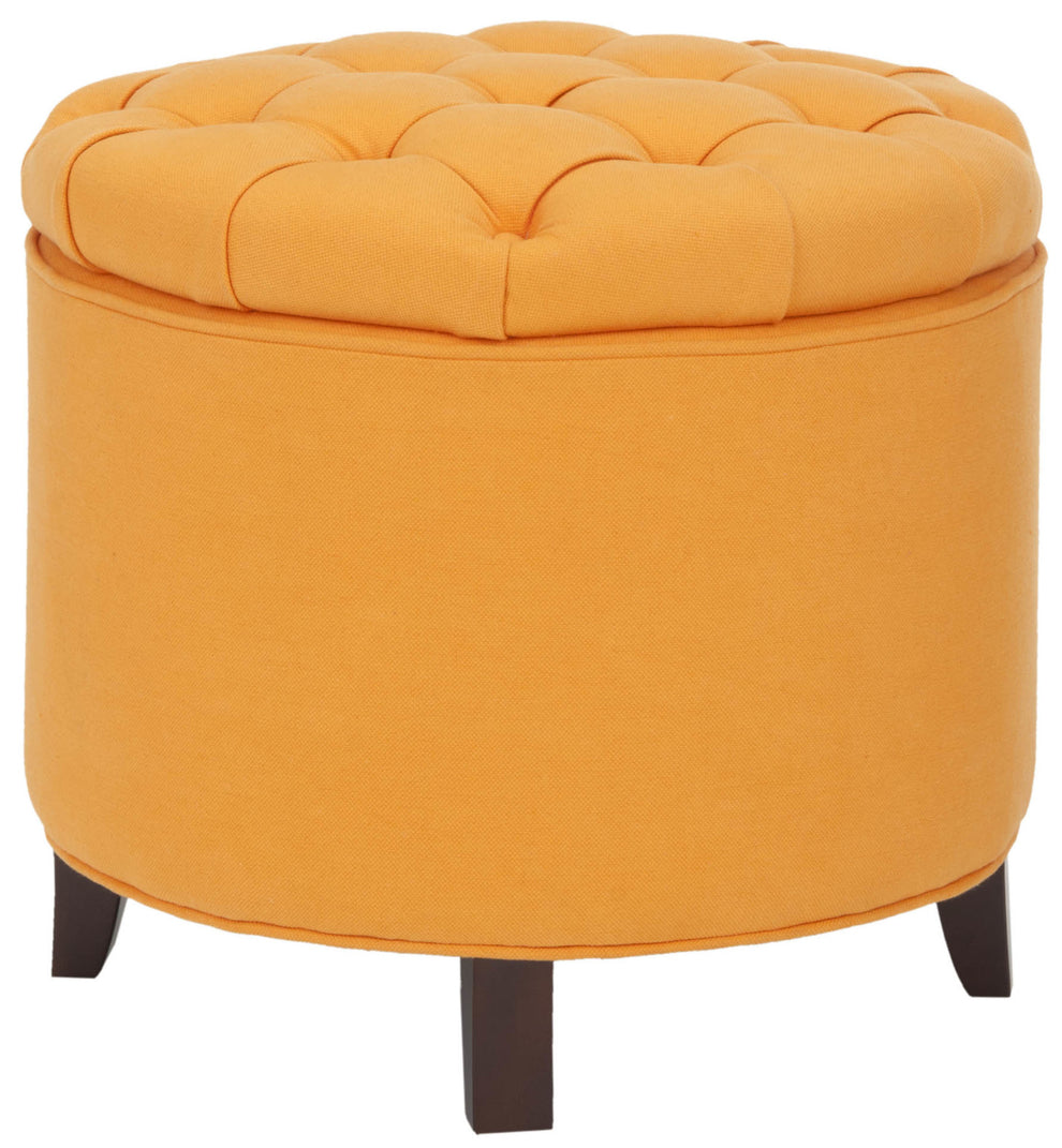 Safavieh Amelia Tufted Storage Ottoman | Ottomans | Modishstore - 5
