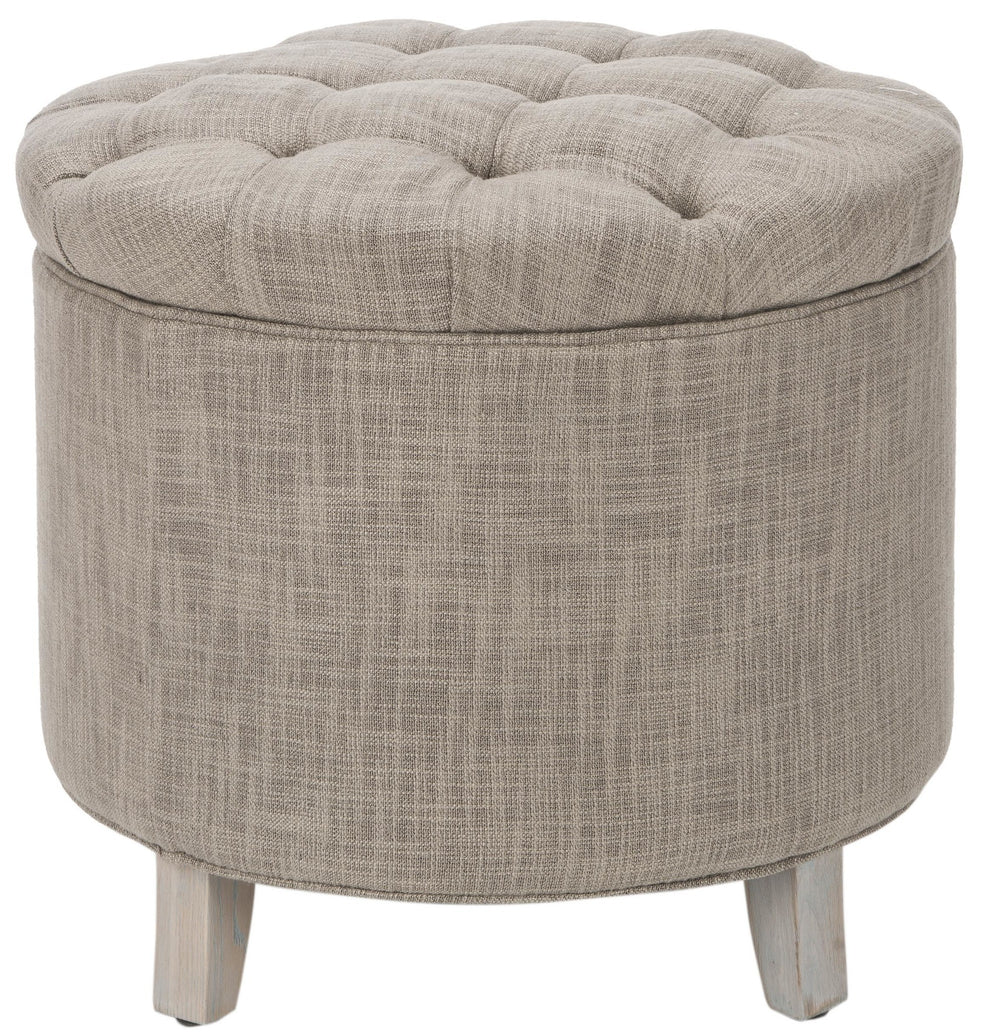 Safavieh Amelia Tufted Storage Ottoman | Ottomans | Modishstore - 7