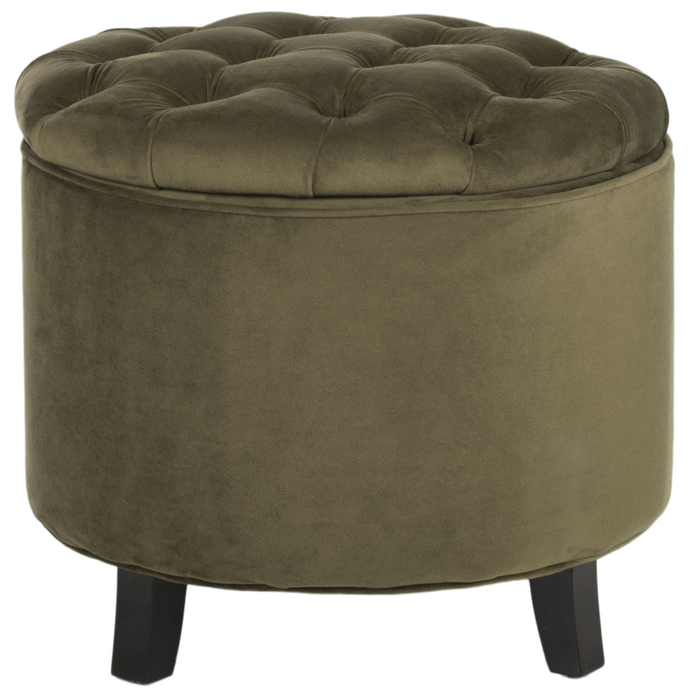 Safavieh Amelia Tufted Storage Ottoman | Ottomans | Modishstore - 9