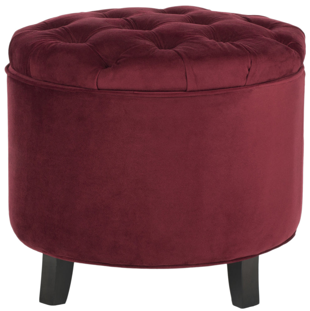 Safavieh Amelia Tufted Storage Ottoman | Ottomans | Modishstore - 11