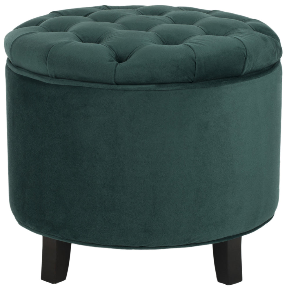 Safavieh Amelia Tufted Storage Ottoman | Ottomans | Modishstore - 13