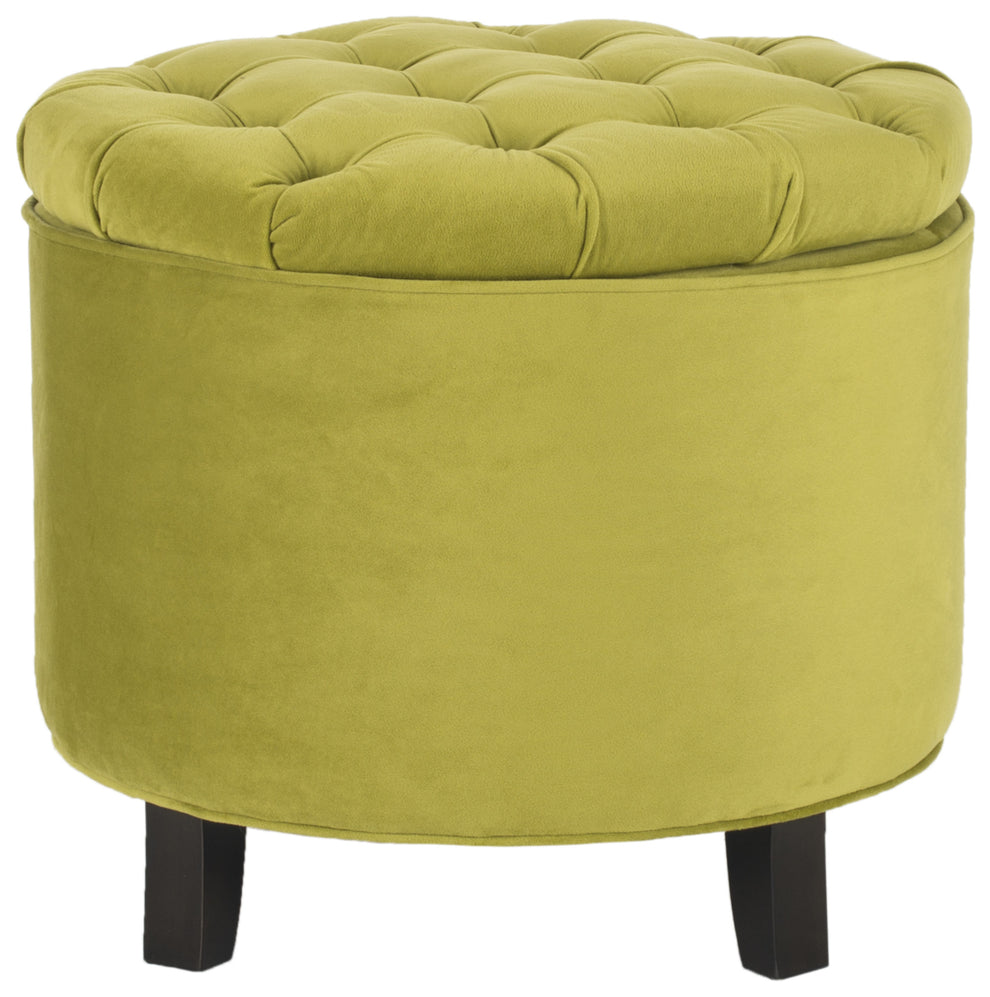 Safavieh Amelia Tufted Storage Ottoman | Ottomans | Modishstore - 17