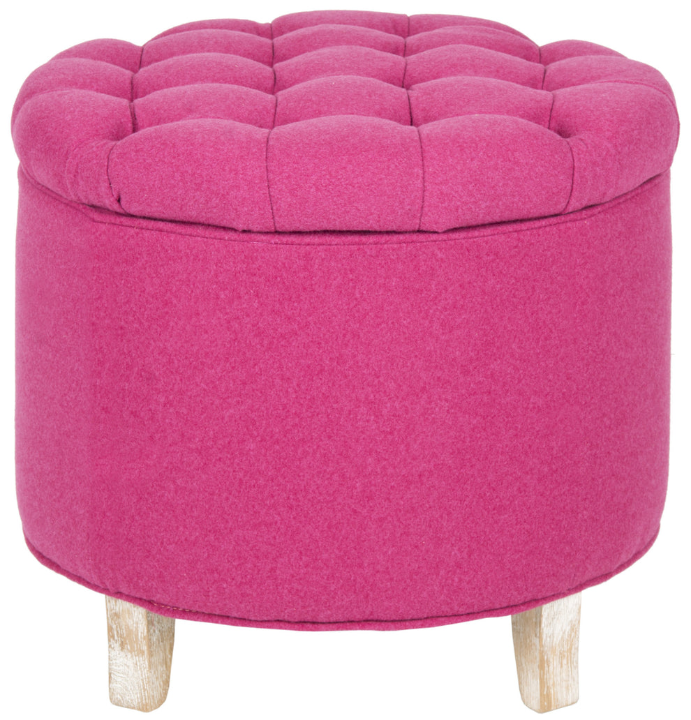 Safavieh Amelia Tufted Storage Ottoman | Ottomans | Modishstore - 19