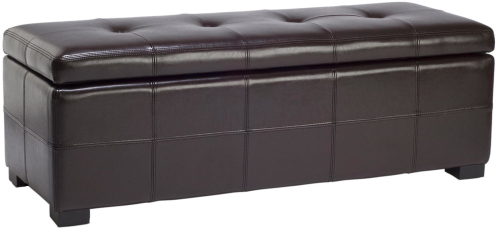 Safavieh Maiden Tufted Storage Bench Lg | Benches | Modishstore - 7