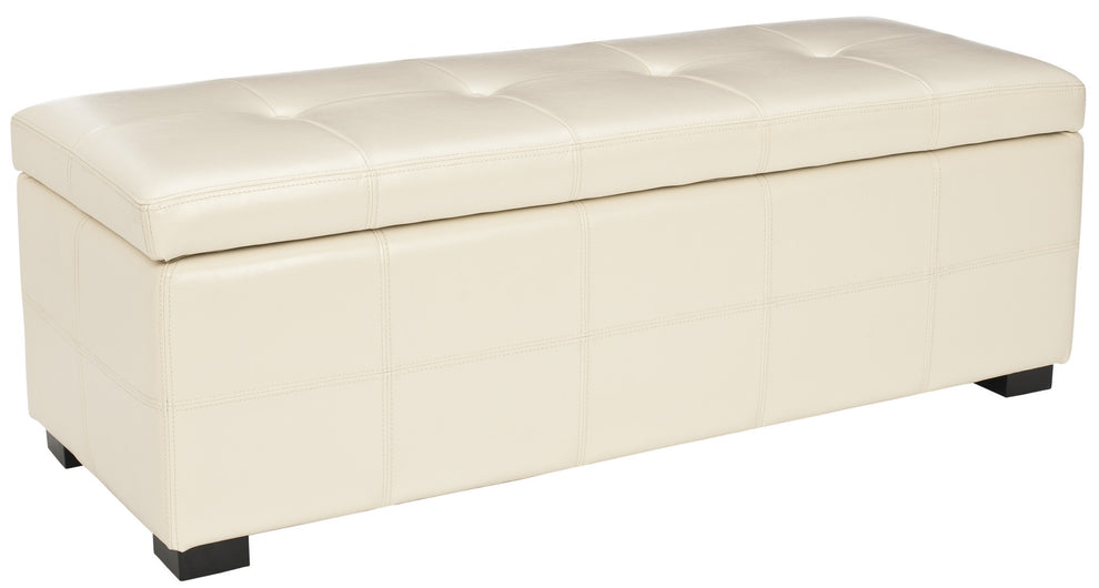 Safavieh Maiden Tufted Storage Bench Lg | Benches | Modishstore - 18