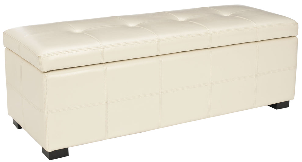 Safavieh Maiden Tufted Storage Bench Lg | Benches | Modishstore - 19