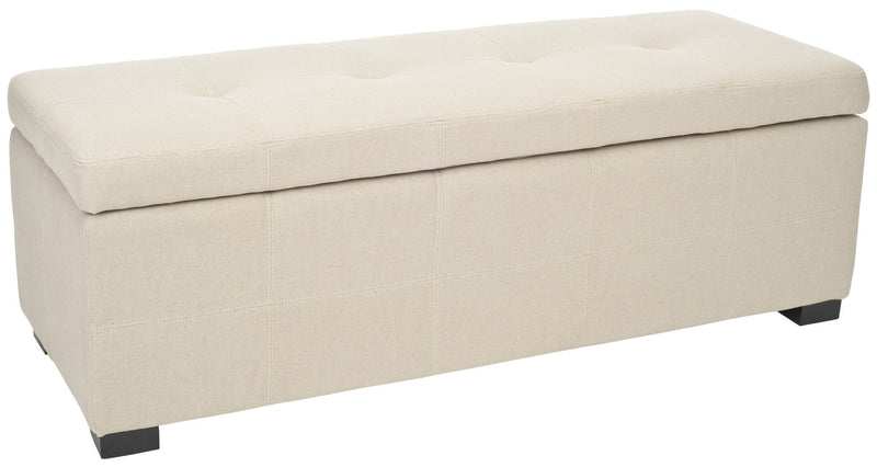 Safavieh Maiden Tufted Storage Bench Lg | Benches | Modishstore - 6