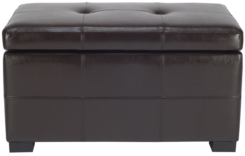 Safavieh Maiden Tufted Storage Bench Sm | Benches | Modishstore - 1