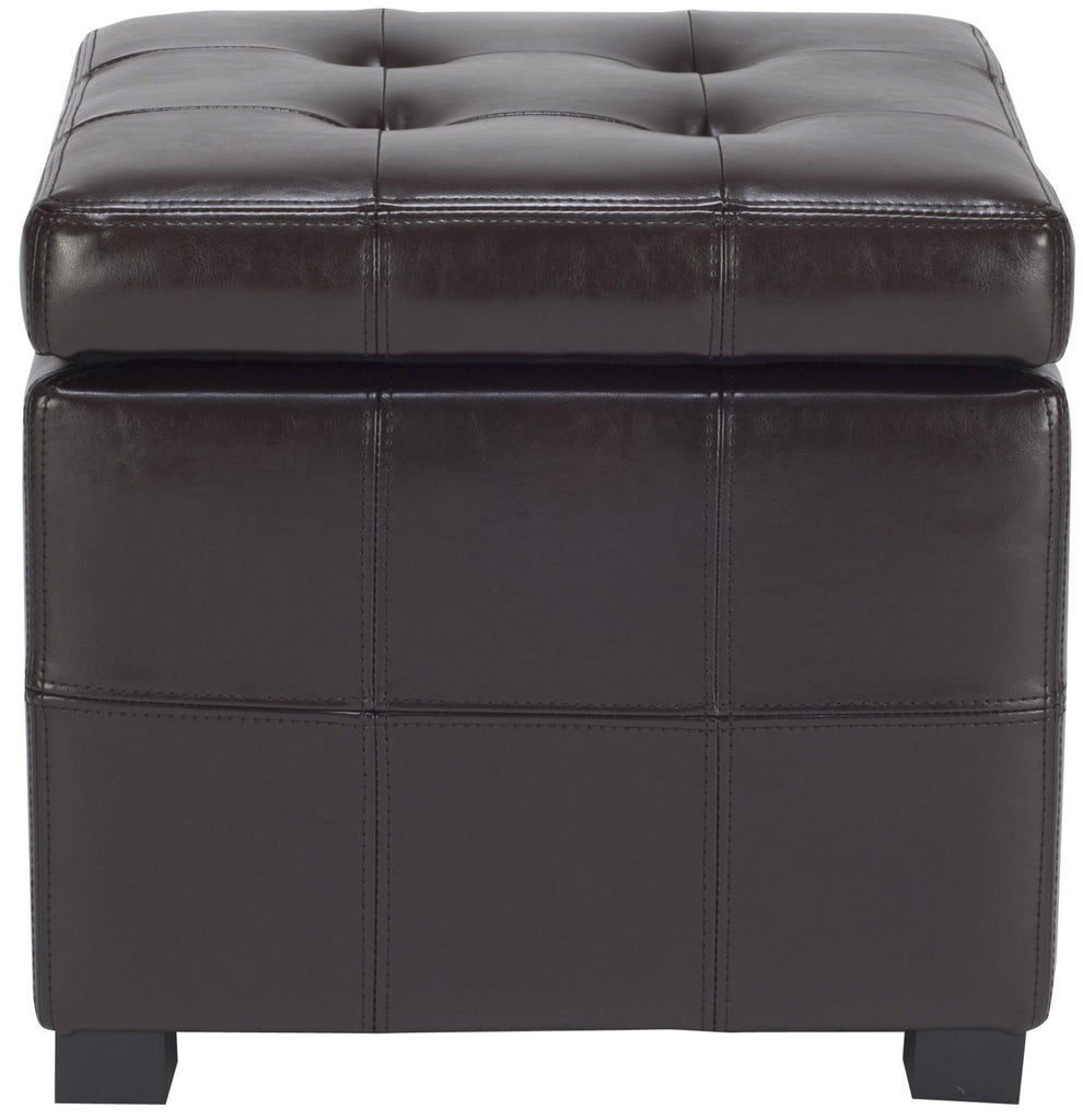 Safavieh Maiden Square Tufted Ottoman | Ottomans | Modishstore - 2