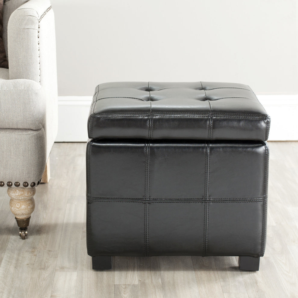 Safavieh Maiden Square Tufted Ottoman | Ottomans | Modishstore - 9