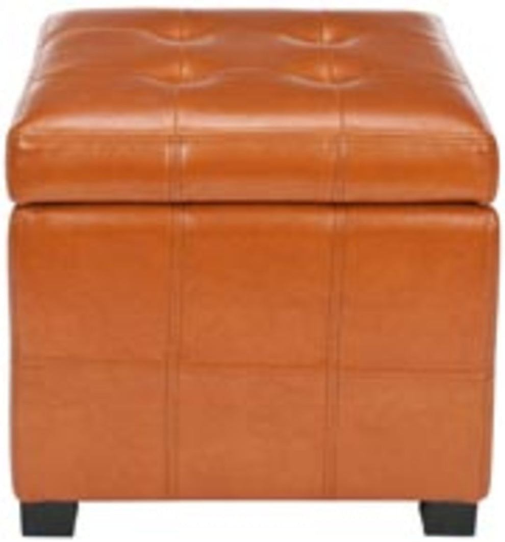 Safavieh Maiden Square Tufted Ottoman | Ottomans | Modishstore - 4