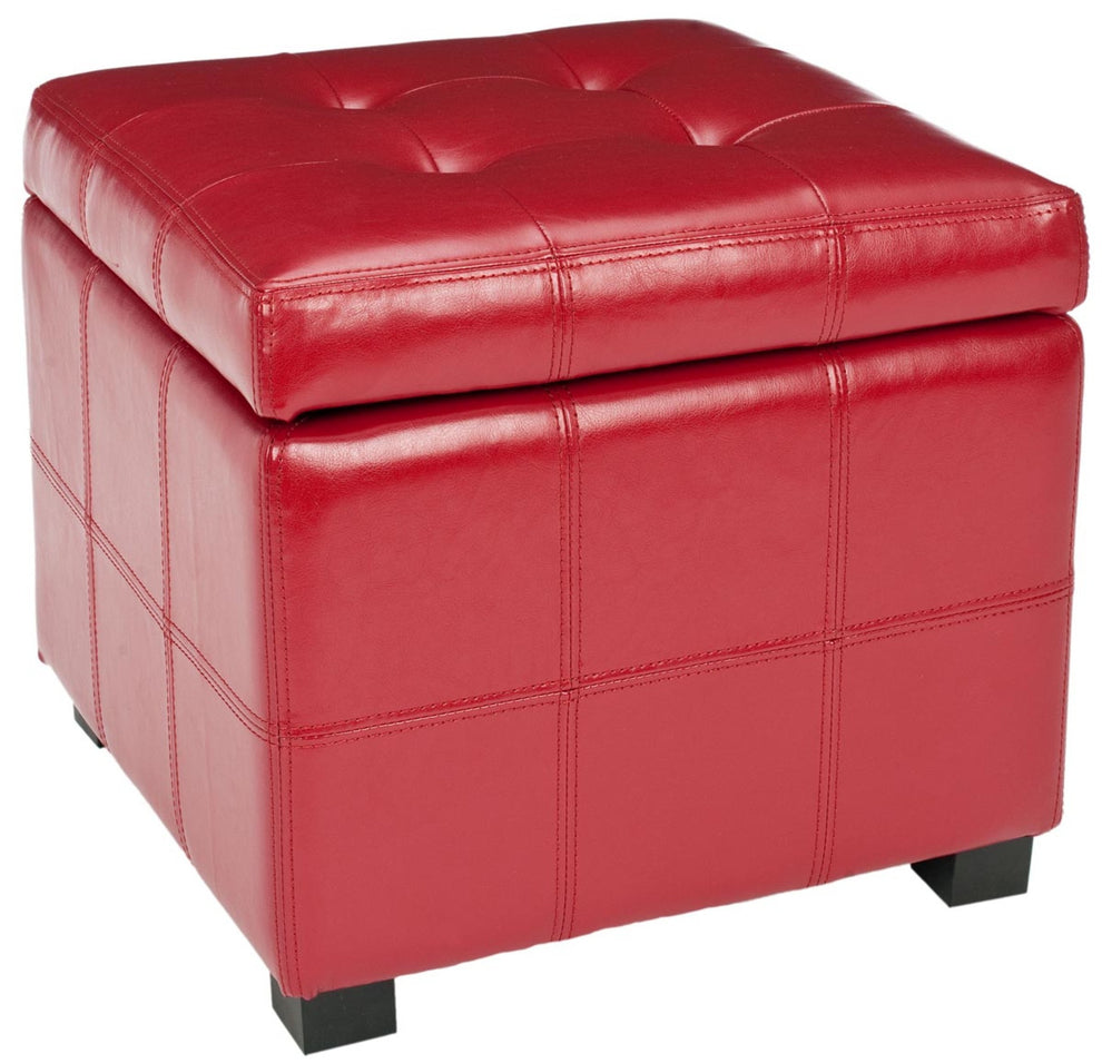 Safavieh Maiden Square Tufted Ottoman | Ottomans | Modishstore - 46