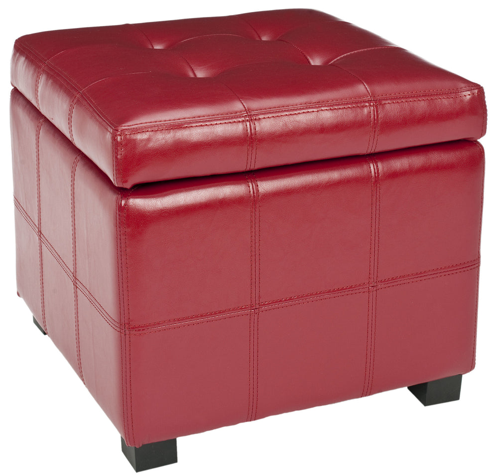 Safavieh Maiden Square Tufted Ottoman | Ottomans | Modishstore - 49