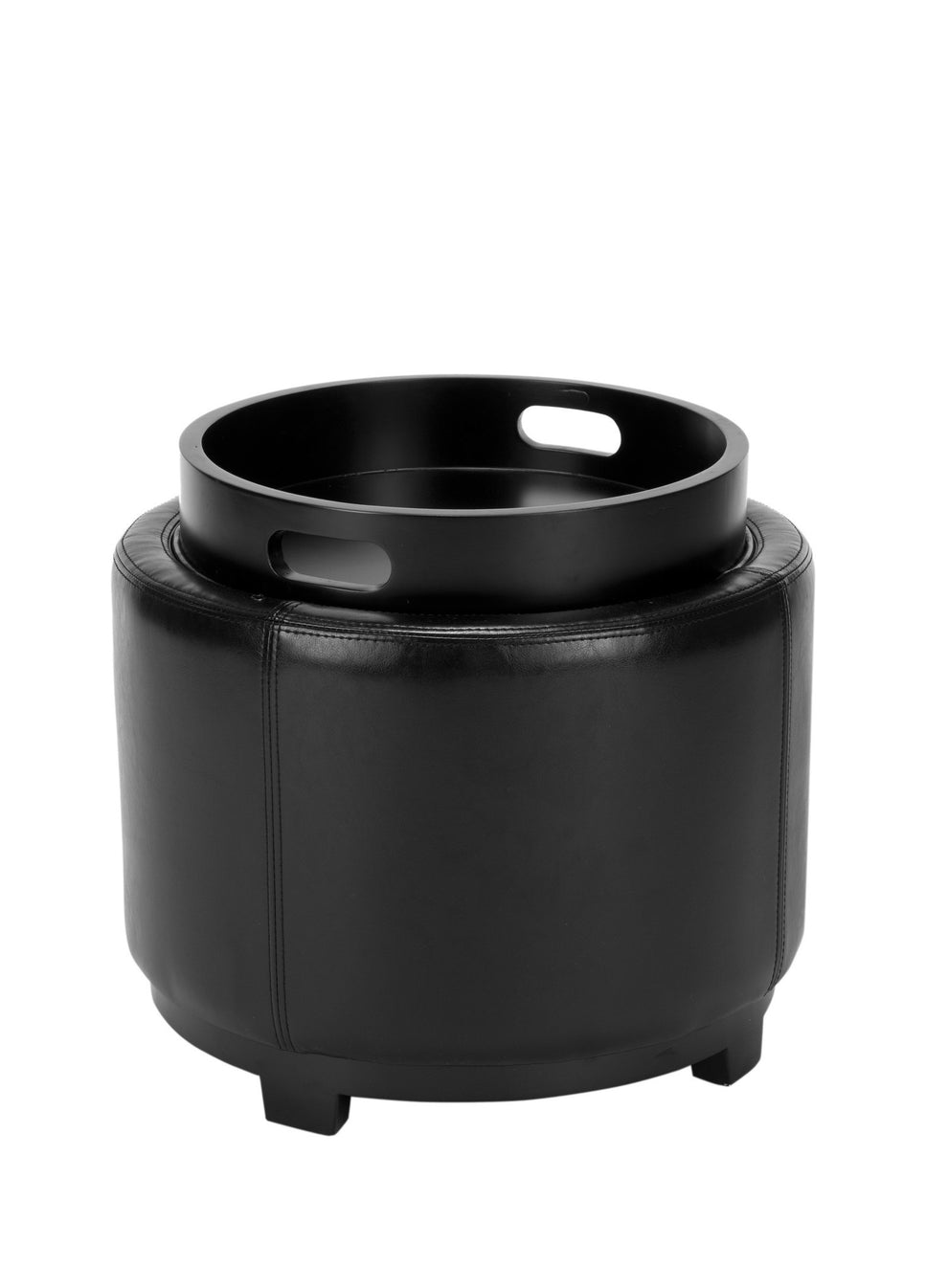 Safavieh Chelsea Round Tray Ottoman | Ottomans | Modishstore - 20
