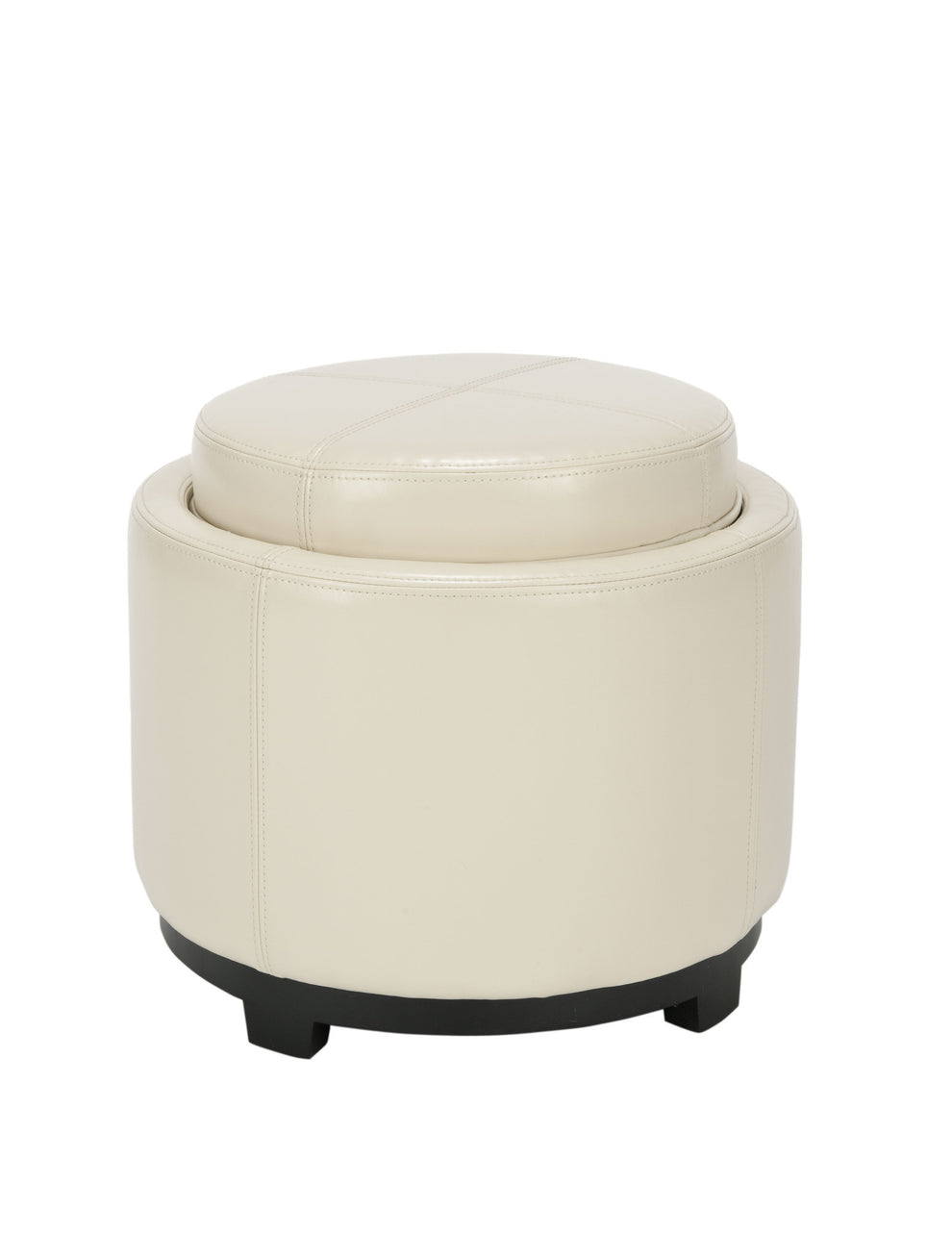 Safavieh Chelsea Round Tray Ottoman | Ottomans | Modishstore - 14