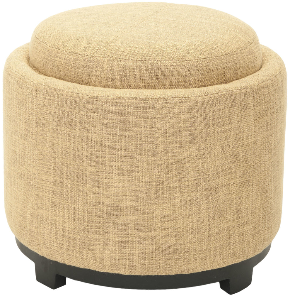 Safavieh Chelsea Round Tray Ottoman | Ottomans | Modishstore - 15