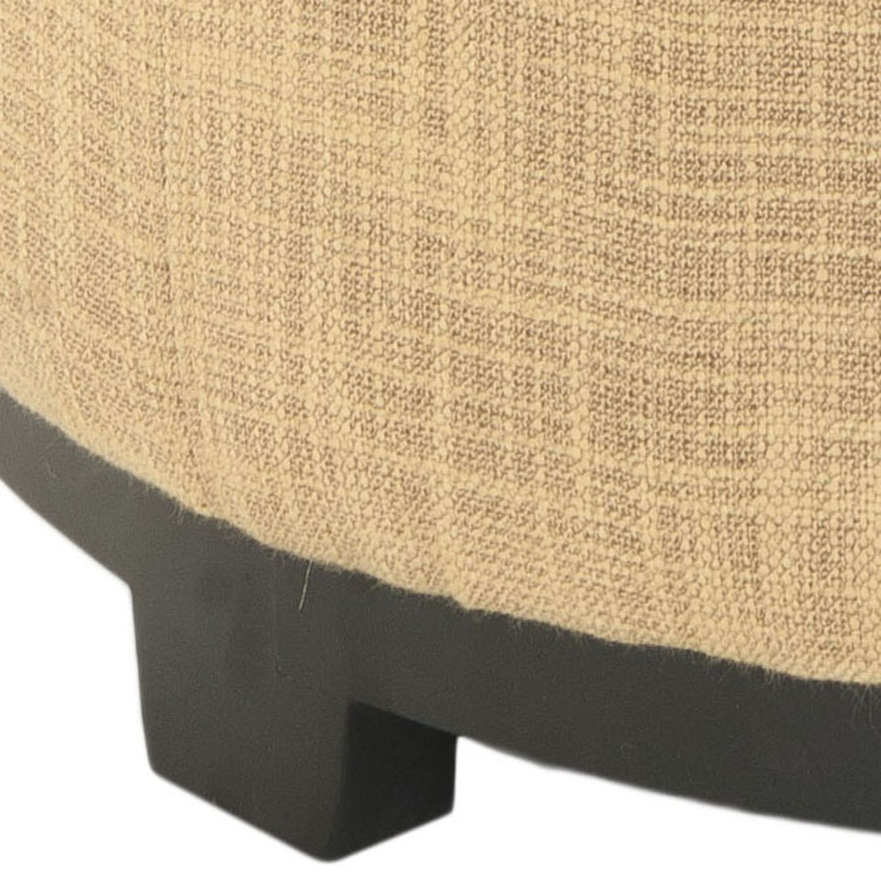 Safavieh Chelsea Round Tray Ottoman | Ottomans | Modishstore - 25