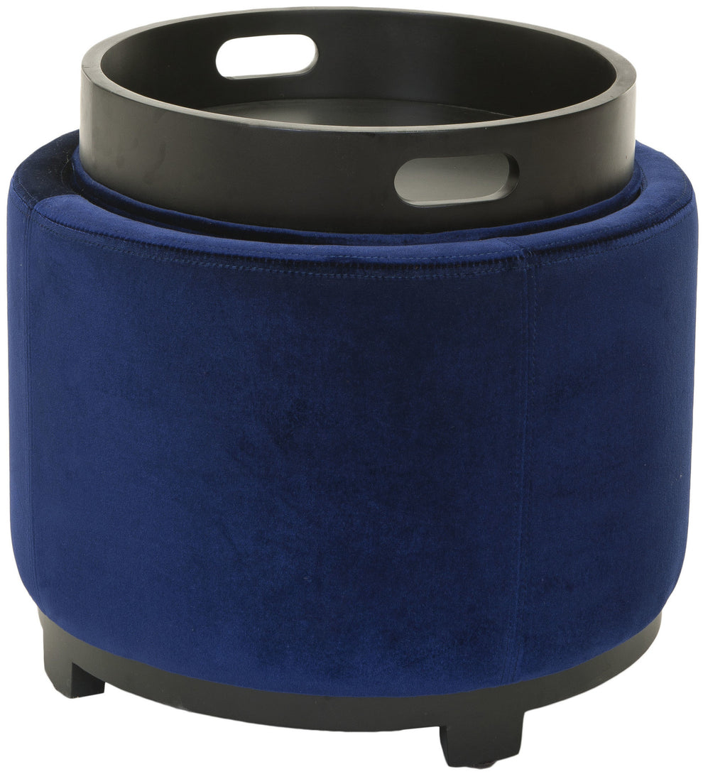 Safavieh Chelsea Round Tray Ottoman | Ottomans | Modishstore - 29