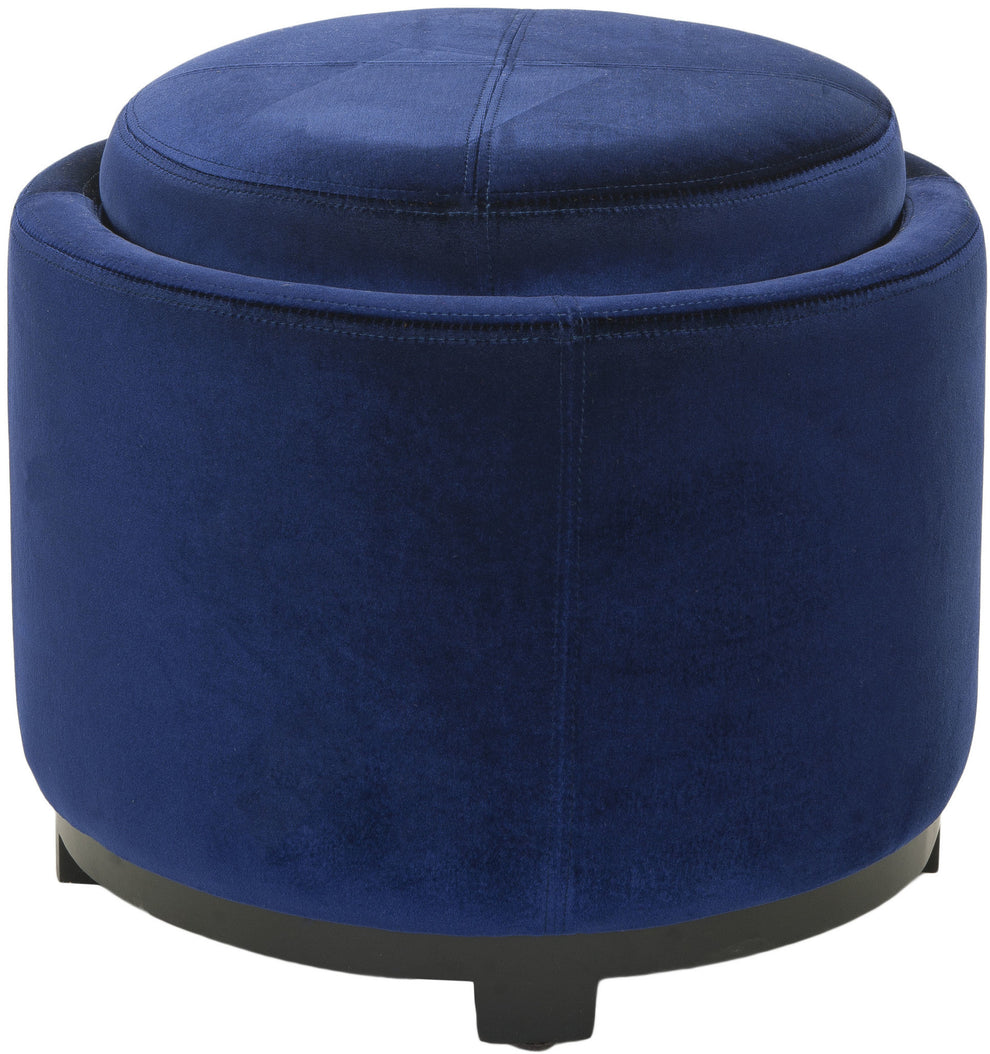 Safavieh Chelsea Round Tray Ottoman | Ottomans | Modishstore - 18