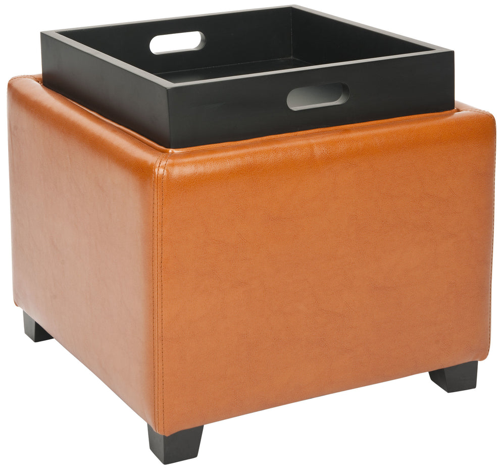 Safavieh Harrison Single Tray Ottoman | Ottomans | Modishstore - 37