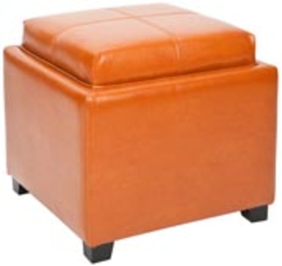 Safavieh Harrison Single Tray Ottoman | Ottomans | Modishstore - 42