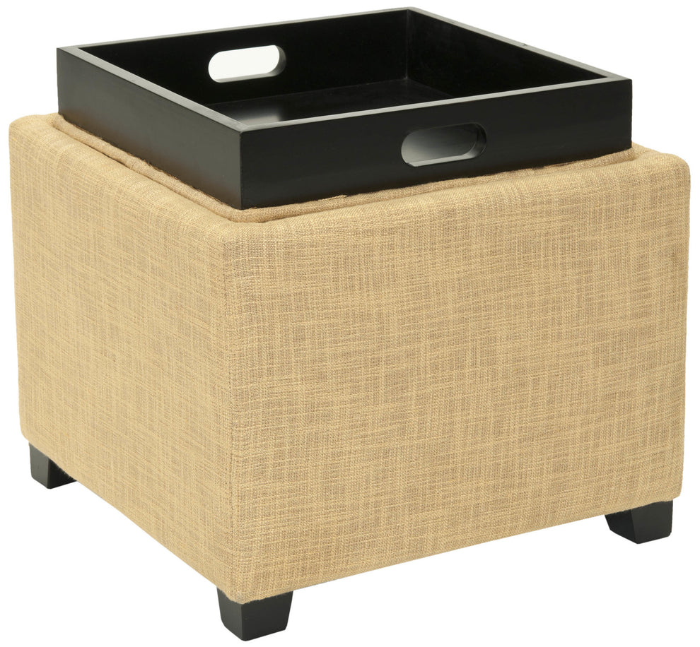 Safavieh Harrison Single Tray Ottoman | Ottomans | Modishstore - 47