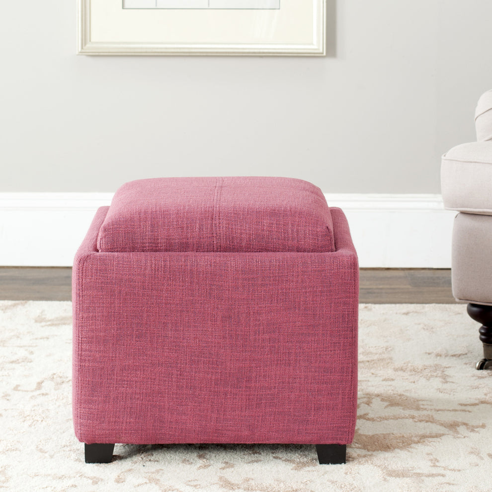 Safavieh Harrison Single Tray Ottoman | Ottomans | Modishstore - 22