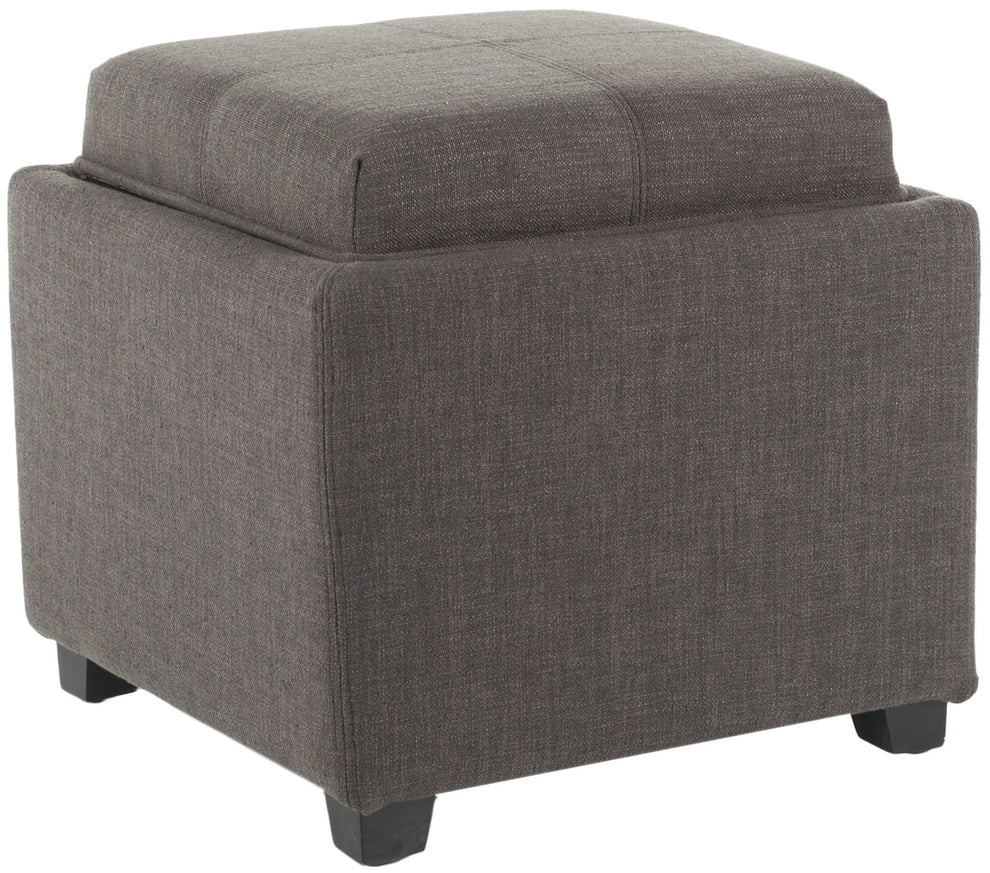 Safavieh Harrison Single Tray Ottoman | Ottomans | Modishstore - 54