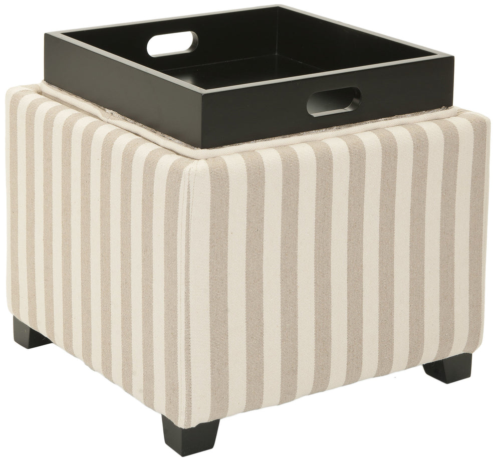 Safavieh Harrison Single Tray Ottoman | Ottomans | Modishstore - 9