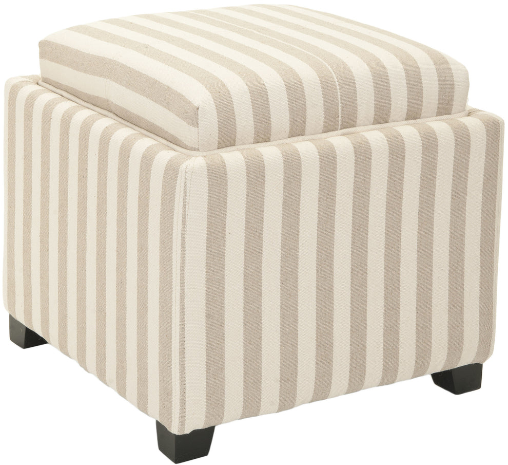 Safavieh Harrison Single Tray Ottoman | Ottomans | Modishstore - 57