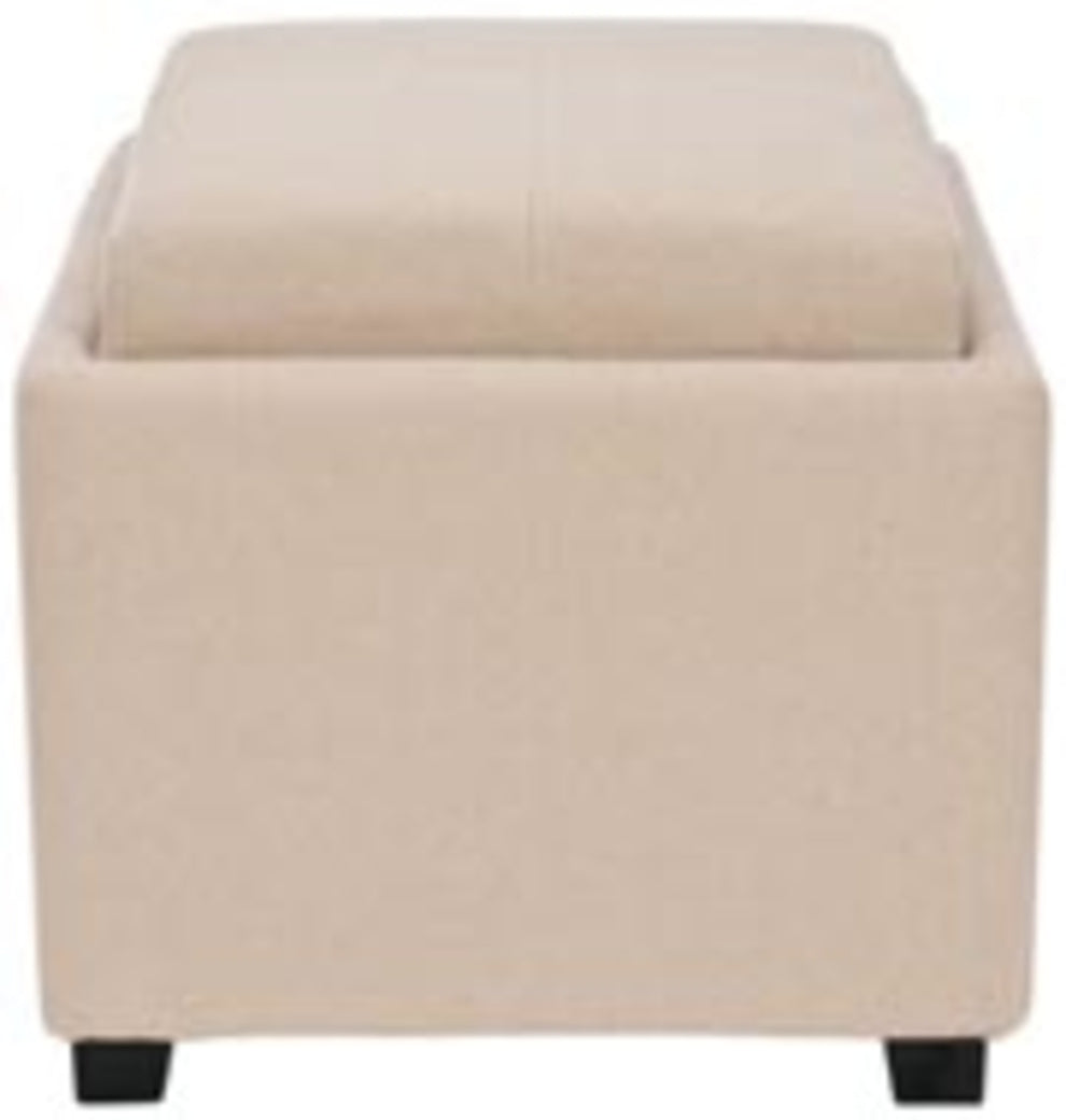 Safavieh Harrison Single Tray Ottoman | Ottomans | Modishstore - 62