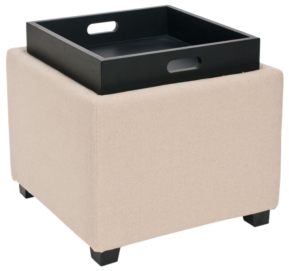 Safavieh Harrison Single Tray Ottoman | Ottomans | Modishstore - 64