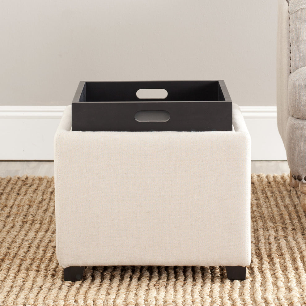 Safavieh Harrison Single Tray Ottoman | Ottomans | Modishstore - 27