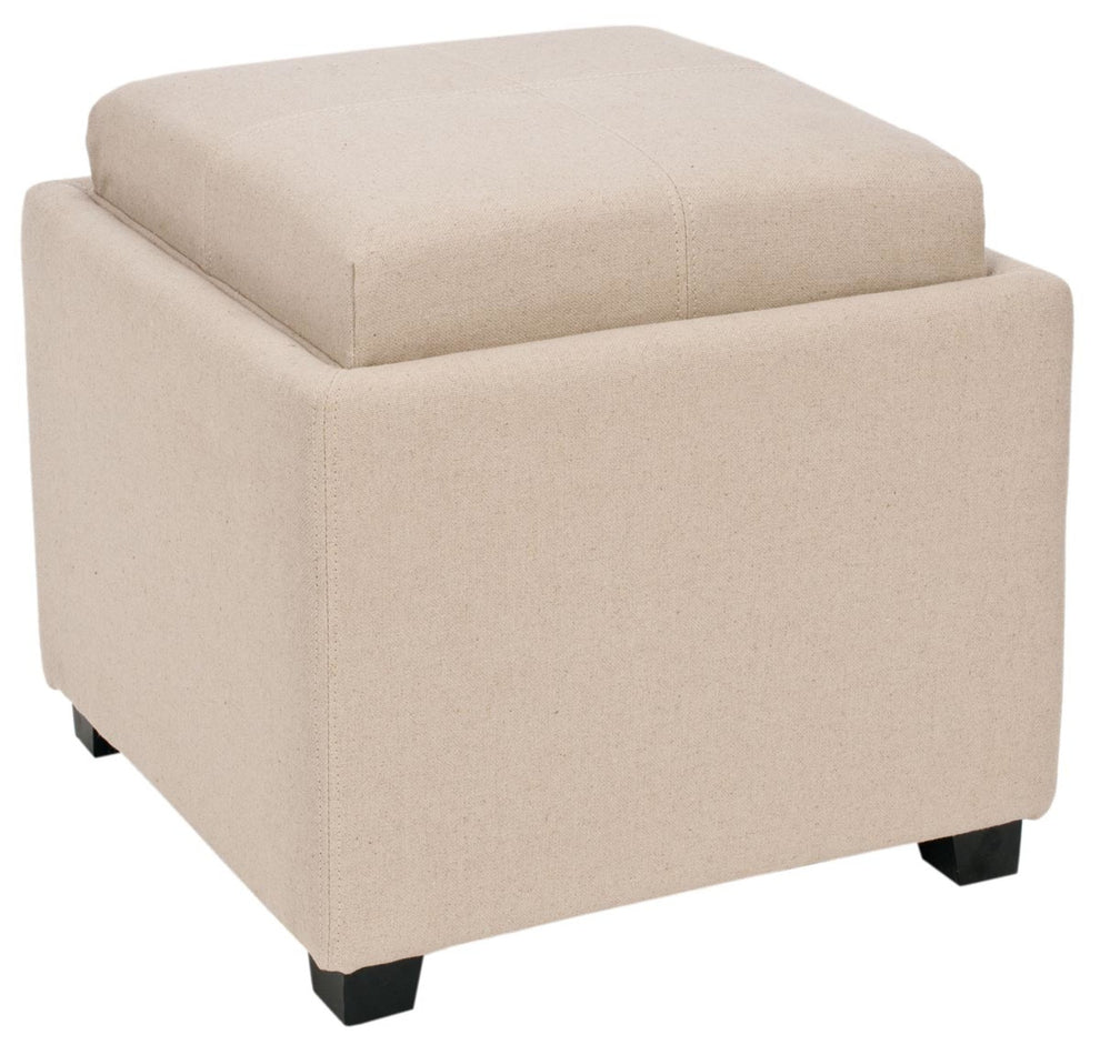 Safavieh Harrison Single Tray Ottoman | Ottomans | Modishstore - 68