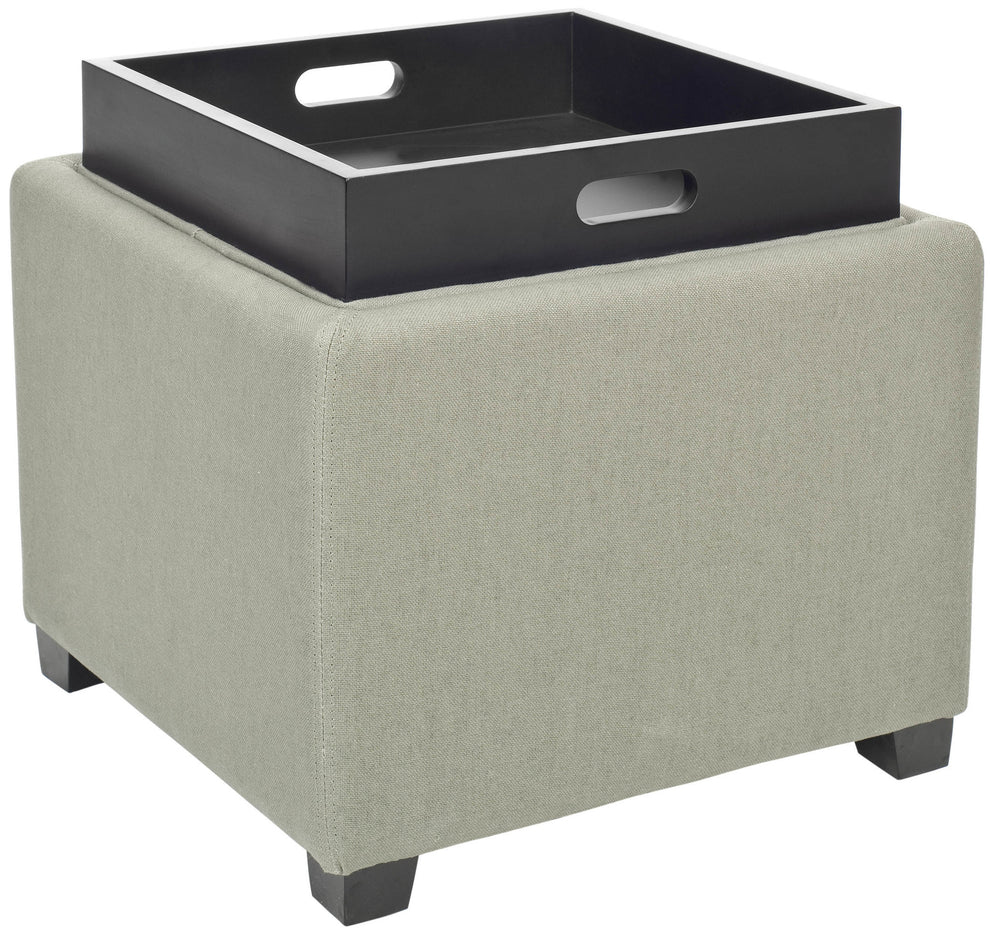 Safavieh Harrison Single Tray Ottoman | Ottomans | Modishstore - 75