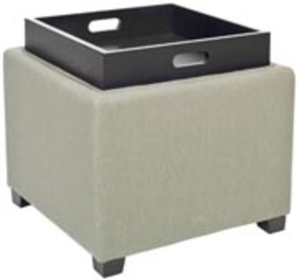 Safavieh Harrison Single Tray Ottoman | Ottomans | Modishstore - 77
