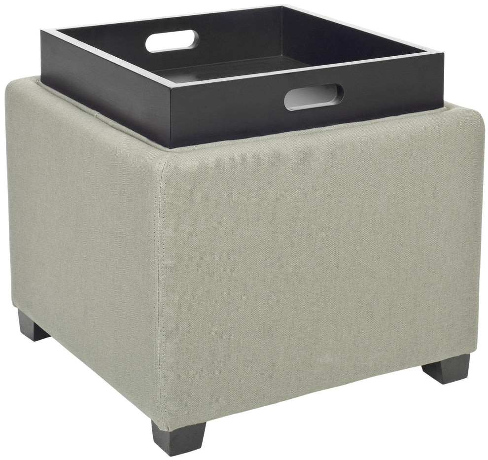 Safavieh Harrison Single Tray Ottoman | Ottomans | Modishstore - 76