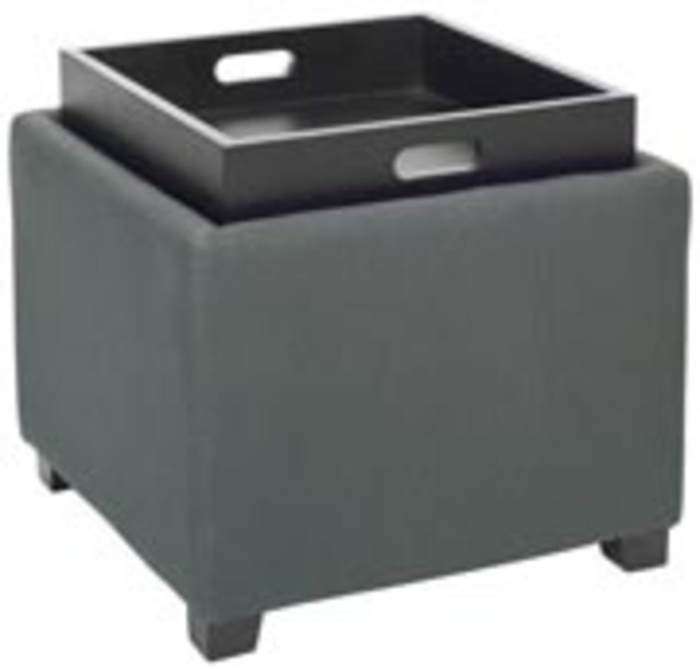 Safavieh Harrison Single Tray Ottoman | Ottomans | Modishstore - 87