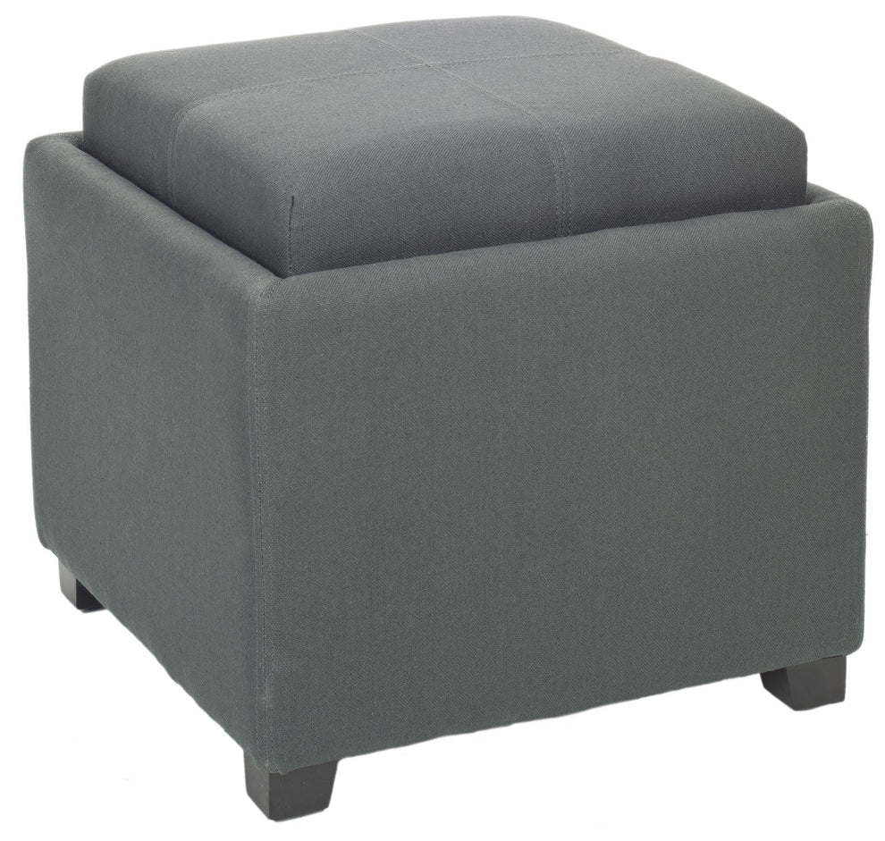 Safavieh Harrison Single Tray Ottoman | Ottomans | Modishstore - 90