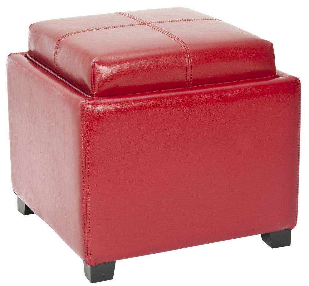 Safavieh Harrison Single Tray Ottoman | Ottomans | Modishstore - 98
