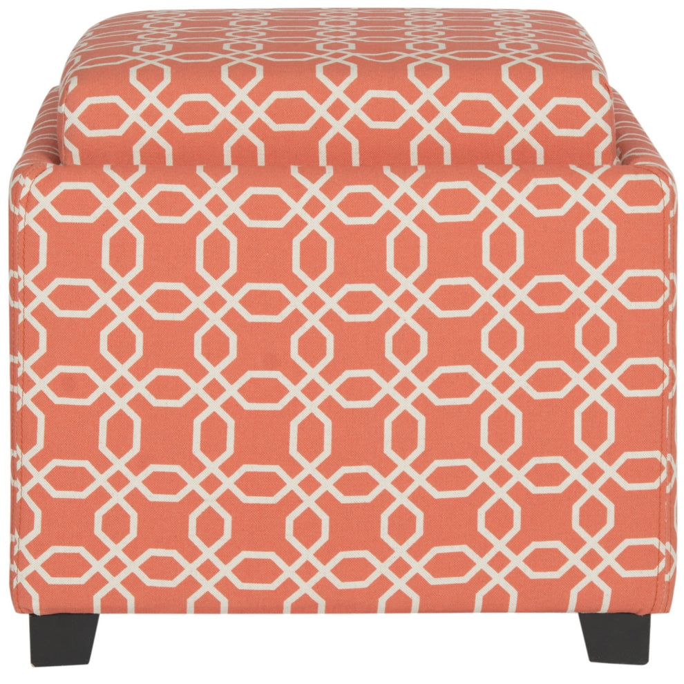Safavieh Harrison Single Tray Ottoman | Ottomans | Modishstore - 17