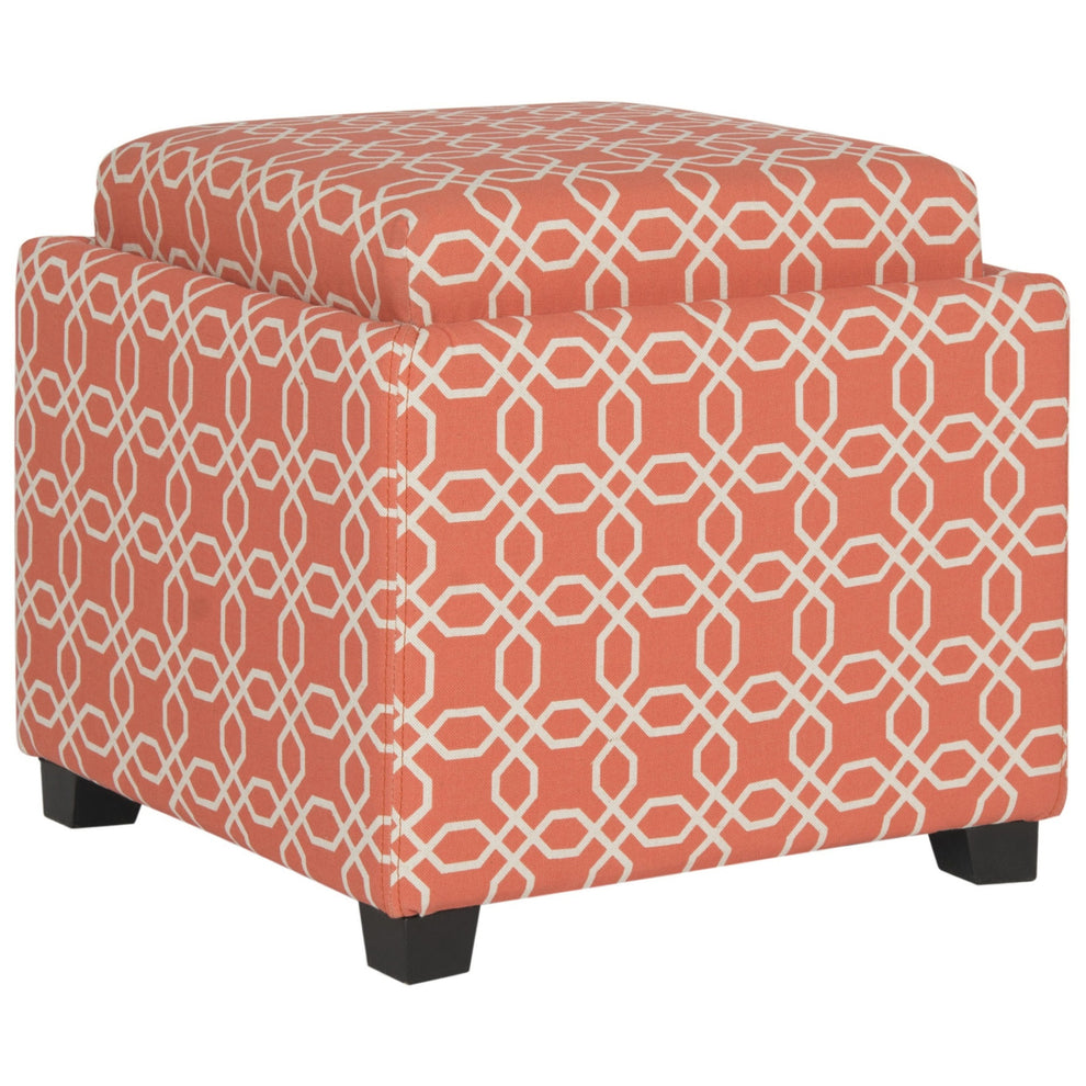 Safavieh Harrison Single Tray Ottoman | Ottomans | Modishstore - 105
