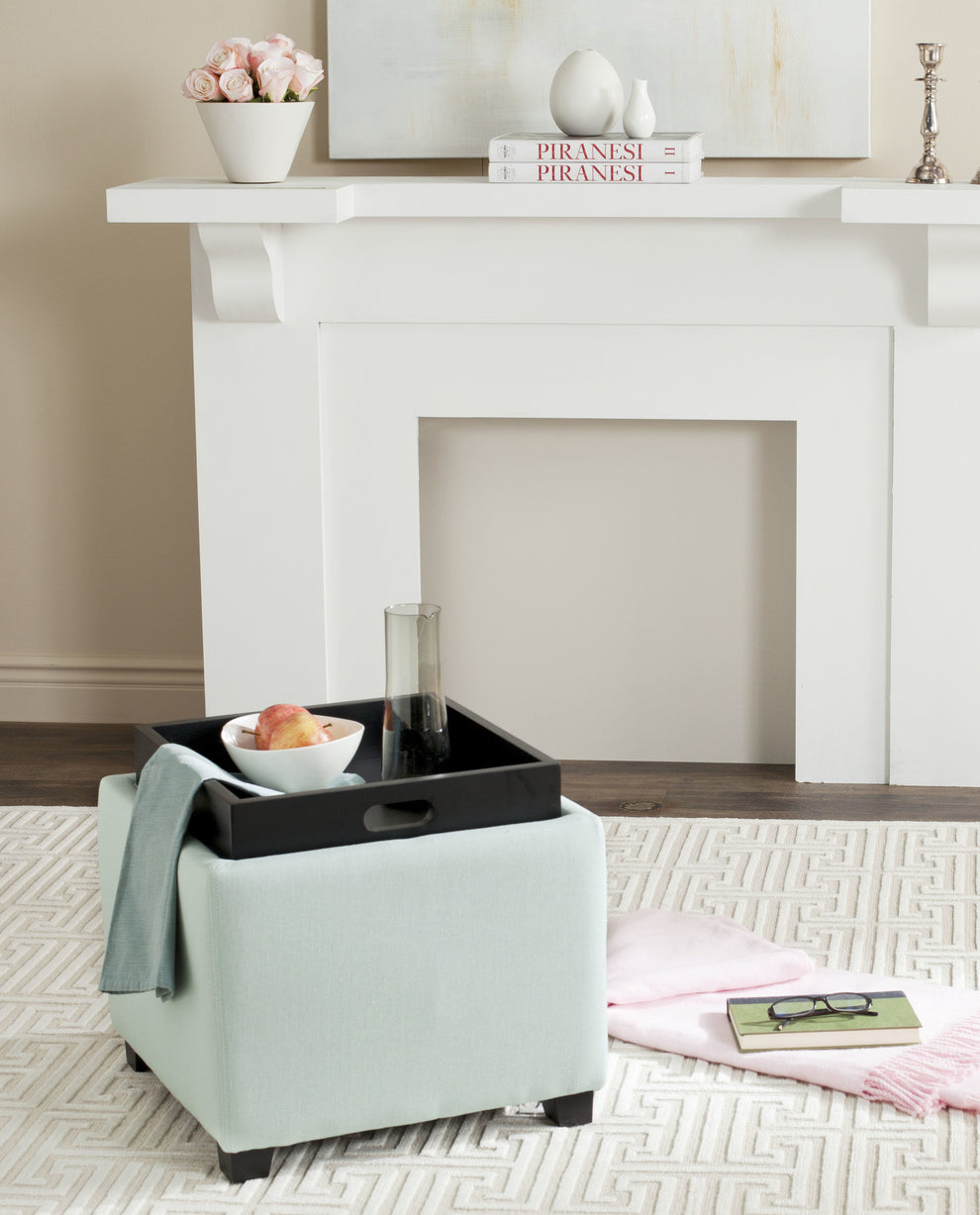 Safavieh Harrison Single Tray Ottoman | Ottomans | Modishstore - 34