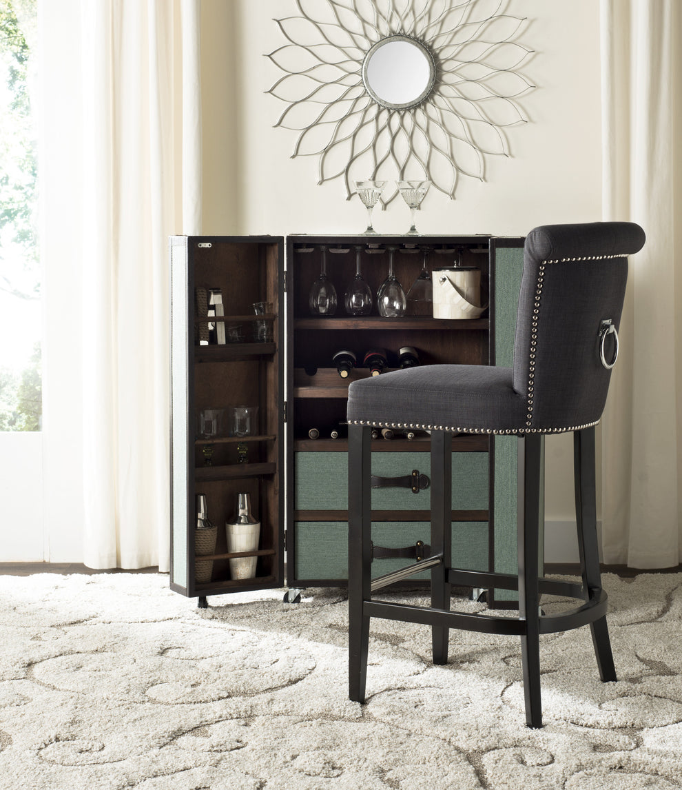 Safavieh Addo Ring Bar Stool | Bar Stools | Modishstore - 1