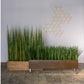 Grass: Liriope in Linear Planter with Legs - Gold Leaf Design Group | Planters, Troughs & Cachepots | Modishstore-2