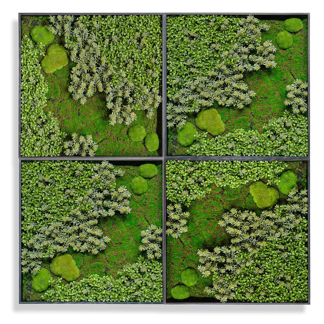 Green Wall, "Essex Mix 1" By Gold Leaf Design Group | Green Wall |  Modishstore